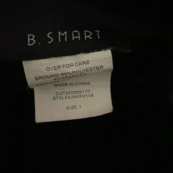 B.Smart /Red Sequins Juniors Dress-Size 1 - Picture 6 of 6